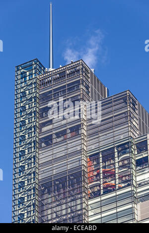 City of London den oberen Reichweiten der Heron-Tower, 110 Bishopsgate Stockfoto