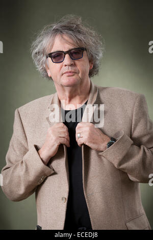Paul Muldoon, irischer Dichter, auf dem Edinburgh International Book Festival 2014. Edinburgh, Schottland. 17. August 2014 Stockfoto