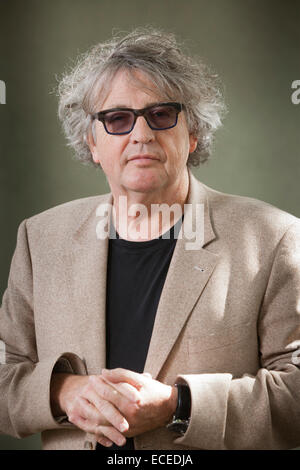 Paul Muldoon, irischer Dichter, auf dem Edinburgh International Book Festival 2014. Edinburgh, Schottland. 17. August 2014 Stockfoto