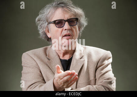 Paul Muldoon, irischer Dichter, auf dem Edinburgh International Book Festival 2014. Edinburgh, Schottland. 17. August 2014 Stockfoto