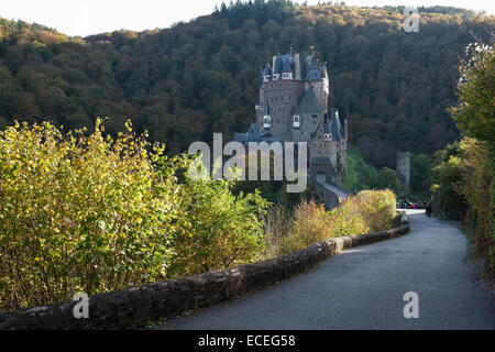 Burg Eltz, in der Nähe der Mosel in Deutschland Stockfoto