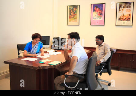 Pune, Indien. 25. November 2014. Alpana Hose Sharma, der Direktor des nationalen Filmarchivs von Indien. © Subhash Sharma/ZUMA Wire/ZUMAPRESS.com/Alamy Live-Nachrichten Stockfoto