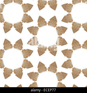 Lace floral ethnischen Ornament nahtlose Muster Stockfoto