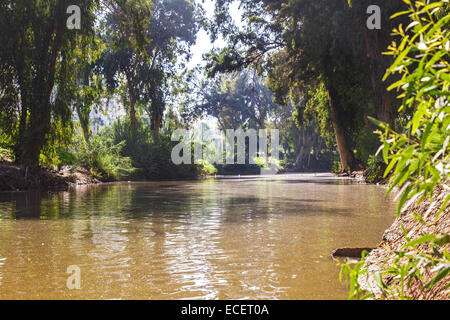 Schönes Foto von der Park Yarkon River in Tel Aviv Stockfoto