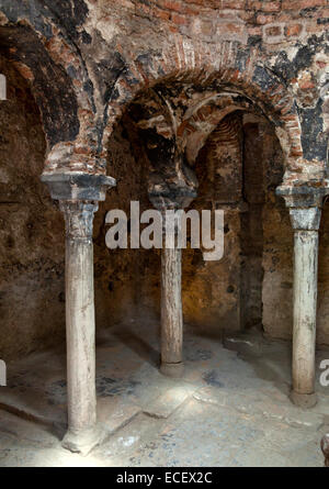 Arabische Bäder in Mallorca alte Stadt von Barrio Calatrava Los Patios in Palma De Mallorca Stockfoto