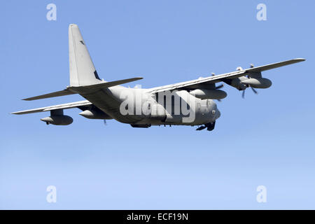 Lockeed Martin KC-130J Tanker der italienischen Luftwaffe. Stockfoto