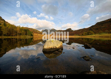 Blea Tarn in den Lake District National Park, Cumbria Stockfoto