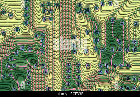 Platine - motherboard - Technologie Abstract Stockfoto