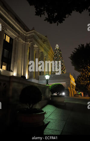 Das Ritz-Carlton Hotel - X-mas Feiern, San Francisco CA Stockfoto