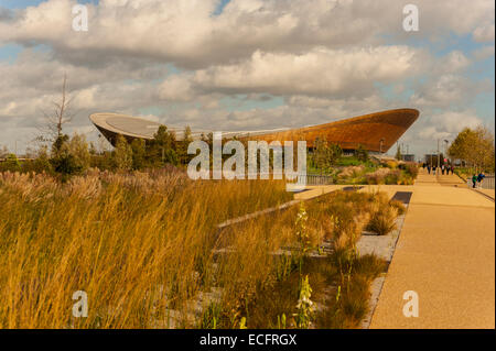 Das London Velo-Park in den Queen Elizabeth Olympic Park. Stockfoto