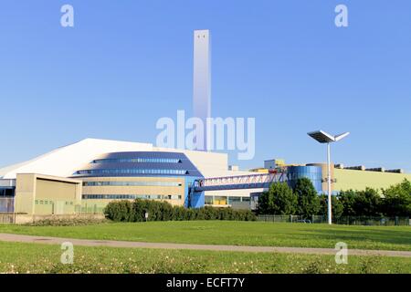 Abfall-Verbrennungsanlage in Brescia, Italien Stockfoto