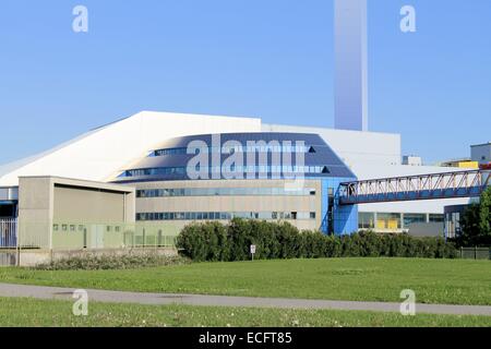 Abfall-Verbrennungsanlage in Brescia, Italien Stockfoto