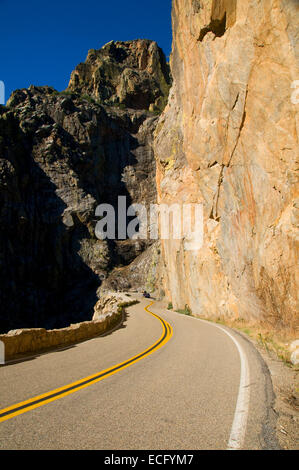 Kings Canyon National Scenic Byway, Könige Wild and Scenic River, Sequoia National Monument, Kalifornien Stockfoto