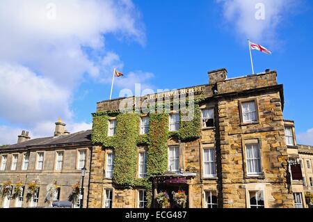 Das Old Hall Hotel in der Innenstadt, Buxton, Derbyshire, England, Vereinigtes Königreich, West-Europa. Stockfoto