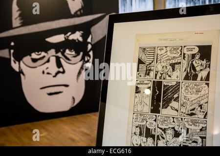 Comic-Museum in Brüssel, in einem ehemaligen Jugendstil-Kaufhaus, Stockfoto