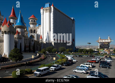 Excalibur Hotel Casino Las Vegas Nevada, USA Stockfoto
