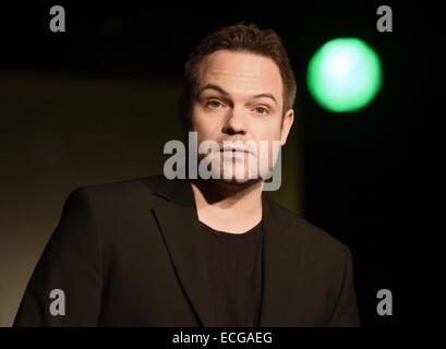 Berlin, Deutschland. 11. Dezember 2014. Künstlerischer Leiter der "Shrek - The Musical" Michael Eisenburger, bei einer Pressekonferenz im Admiralspalast in Berlin, Deutschland, 11. Dezember 2014. Foto: Jens Kalaene/Dpa/Alamy Live News Stockfoto