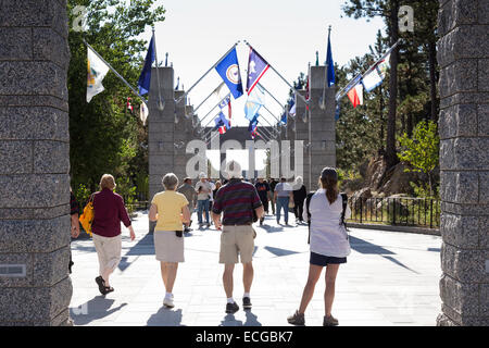 Mount Rushmore National Memorial, SD, USA Stockfoto