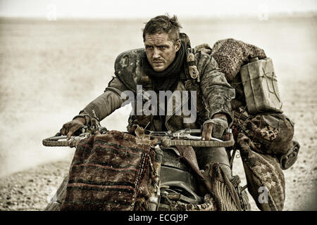 Mad Max: Fury Road ist ein kommenden Post-apokalyptischen Action-Film, Regie, produziert und Co-geschrieben von George Miller und der vierte Film der Millers Mad Max-Reihe. Der erste Film des Franchise in 30 Jahren bietet Fury Road Schauspieler Tom Hardy als Mad Max. Der Film wird voraussichtlich am 15. Mai 2015 veröffentlicht werden. Stockfoto