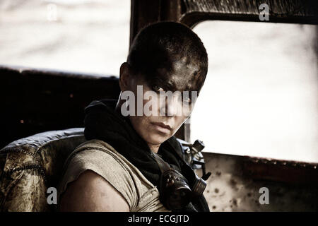 Mad Max: Fury Road ist ein kommenden Post-apokalyptischen Action-Film, Regie, produziert und Co-geschrieben von George Miller und der vierte Film der Millers Mad Max-Reihe. Der erste Film des Franchise in 30 Jahren bietet Fury Road Schauspieler Tom Hardy als Mad Max. Der Film wird voraussichtlich am 15. Mai 2015 veröffentlicht werden. Stockfoto