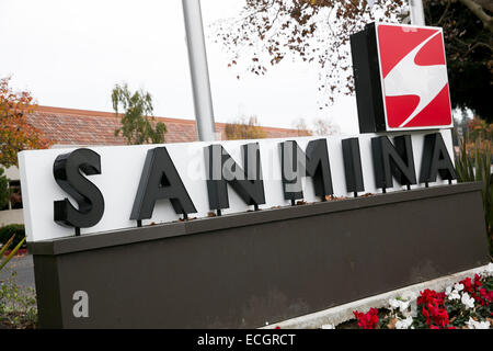 Das Hauptquartier der Elektronikhersteller Sanmina Corporation. Stockfoto