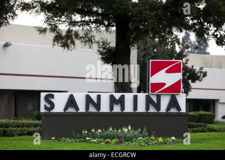 Das Hauptquartier der Elektronikhersteller Sanmina Corporation. Stockfoto