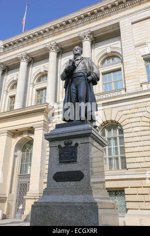 Berlin Deutschland Statue Karl August von Hardenberg 1750 1822 preußischen Staatsmann Stockfoto