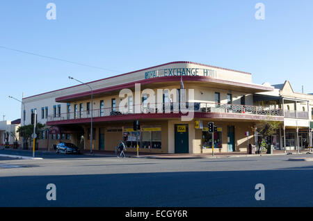 Royal Exchange Hotel, Argent Street, Broken Hill, New-South.Wales, Australien Stockfoto