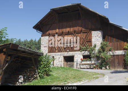 Haus in Ritten Stockfoto