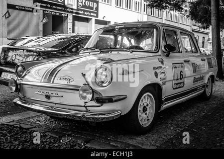 Sportliche Variante der beliebten in den 60er Jahren Auto aus der Tschechoslowakei - Skoda 1000MB Stockfoto