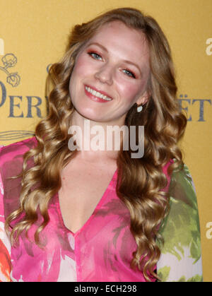 Frauen im Film 2014 Crystal + Lucy Awards abgehaltenen Jahrhundert Plaza Hotel - Anreise mit: Emma Bell wo: Jahrhundert City, Kalifornien, USA bei: 11. Juni 2014 Stockfoto