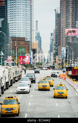 11th Avenue, Chelsea, Manhattan, New York, Vereinigte Staaten Stockfoto