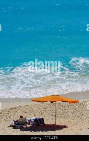 Tourismus in Cancun Beach, Caribe, Quintana Roo Zustand, Riviera Maya, Halbinsel Yucatan, Mexiko Stockfoto