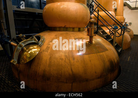 Tobermory Whisky-Destillerie, 1798, Isle of Mull, Schottland, Vereinigtes Königreich, Europa Stockfoto