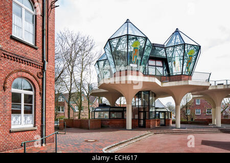 Holarium, Holographie-Museum, 3D Museum, Esens, Ostfriesland, Niedersachsen, Deutschland Stockfoto