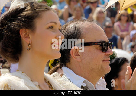 Arlésiennes, Fete du Kostüm, Arles, Bouches du Rhone, Provence, Frankreich, Europa Stockfoto