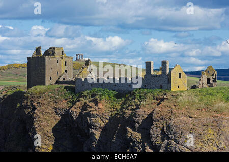 Dunnottar Castle in der Nähe von Stonehaven, Aberdeenshire, Schottland, Vereinigtes Königreich, Europa Stockfoto