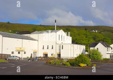 Talisker Distillery, single Malt Whisky, Insel Skye, Highlands Region, Schottland, Vereinigtes Königreich, Europa Stockfoto