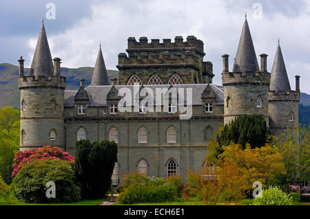 Inveraray Castle, Argyll und Bute, Schottland, Vereinigtes Königreich, Europa Stockfoto