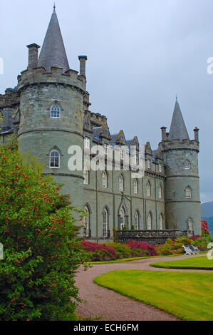 Inveraray Castle, Argyll und Bute, Schottland, Vereinigtes Königreich, Europa Stockfoto