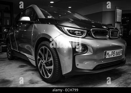 Showroom. BMW i3 Stockfoto