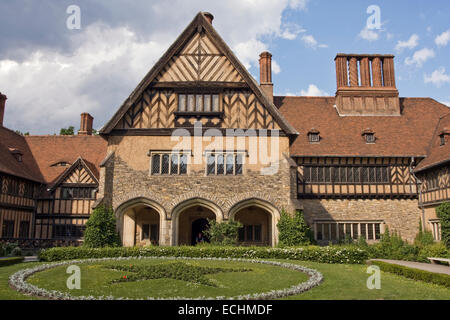 Europa, Deutschland, Brandenburg, Potsdam, neuer Garten, Schloss Cecilienhof Stockfoto