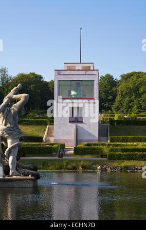 Europa, Deutschland, Schleswig-Holstein, Schleswig, Gottorp Schloss, Neuwerk Garten, Globus-Haus Stockfoto