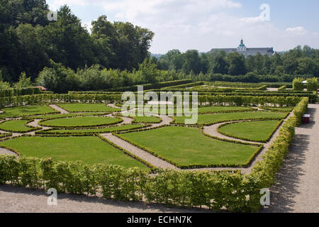 Europa, Deutschland, Schleswig Holstein, Schleswig, Schloss Gottorf, Neuwerk-Garten, Stockfoto