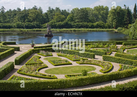 Europa, Deutschland, Schleswig Holstein, Schleswig, Schloss Gottorf, Neuwerk-Garten, Stockfoto