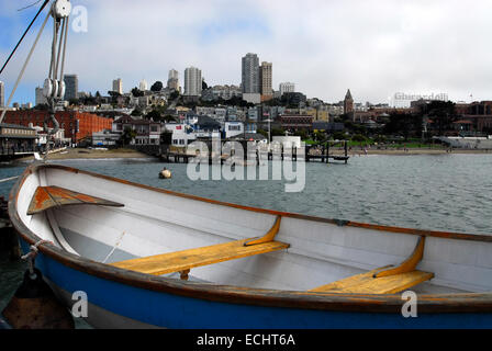 San Francisco-Blick aus der Bucht Stockfoto