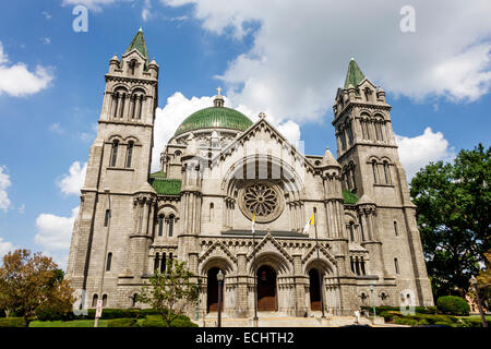 Saint St. Louis Missouri, Central West End, historisches Viertel, Kathedrale von Saint Louis, Kathedrale von Saint Louis, Katholisch, Kirche, Religion, Exter Stockfoto