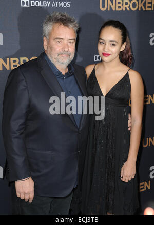 Los Angeles, Kalifornien, USA. 15. Dezember 2014. Luc Besson an der Los Angeles-Premiere von "Unbroken '' statt im Dolby Theater in Hollywood, Kalifornien am 15. Dezember 2014. 2014-Credit: D. Long/Globe Fotos/ZUMA Draht/Alamy Live-Nachrichten Stockfoto