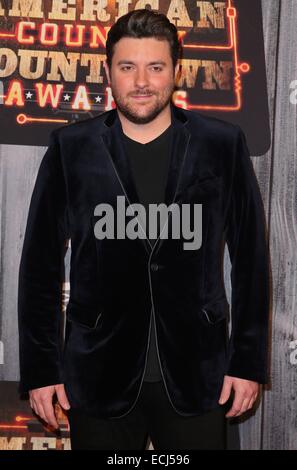 Nashville, TN, USA. 15. Dezember 2014. Chris Young im Ankunftsbereich für 2014 American Country Countdown Awards, Music City Center, Nashville, TN 15. Dezember 2014. Bildnachweis: MORA/Everett Collection/Alamy Live-Nachrichten Stockfoto
