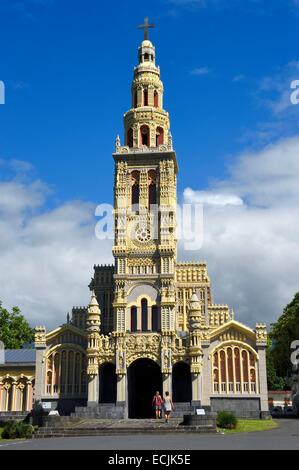 Frankreich, La Réunion (französische Übersee-Departement), St. Anna, Sankt-Anna-Kirche Stockfoto
